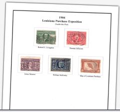 Stamp Album Page