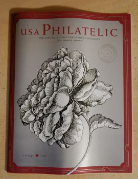Cover of 2015 Quarter 1 issue of USA Philatelic