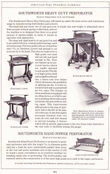 Page from 1923 American Type Founders Company catalogue