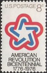 8-cent U.S. postage stamp picturing stylized star
