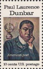 10-cent U.S. postage stamp picturing Paul Laurence Dunbar
