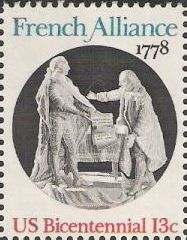 13-cent U.S. postage stamp picturing sculpture