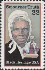 22-cent U.S. postage stamp picturing Sojourner Truth
