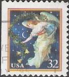 32-cent U.S. postage stamp picturing angel