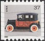 37-cent U.S. postage stamp picturing toy taxicab