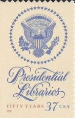 37-cent U.S. postage stamp picturing seal depicting eagle surrounded by stars