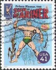 41-cent U.S. postage stamp picturing Sub-Mariner