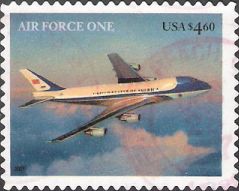 $4.60 U.S. postage stamp picturing Air Force One