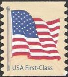 Non-denominated 41-cent U.S. postage stamp picturing American flag