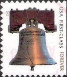 Forever U.S. stamp picturing Liberty Bell