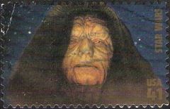 41-cent U.S. postage stamp picturing Emperor Palpatine