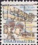 31-cent U.S. postage stamp picturing Orville and Wilbur Wright