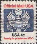 4-cent -cent U.S. postage stamp picturing Great Seal of the United States