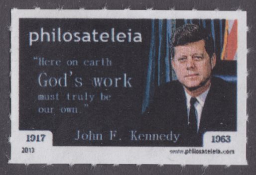 John F. Kennedy stamp