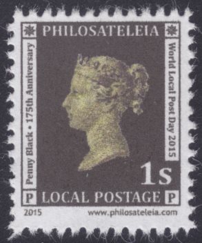 Penny Black 175th Anniversary stamp