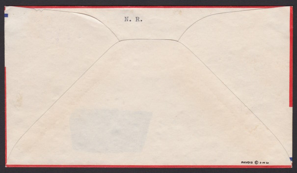 Reverse of cover with Big Indian, New York, postmark