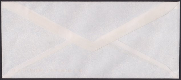 14¢ American Indian cover mailed from Majuro, Marshall Islands Reverse of cover