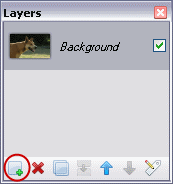 Layers Toolbar in Paint.NET Layers Toolbar in Paint.NET