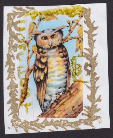 Como Park Post 3¢ owl stamp
