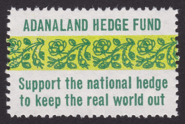 Adanaland Hedge Fund stamp