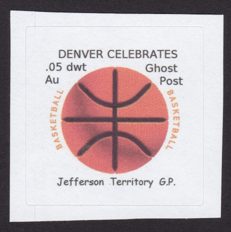 .05-dwt Jefferson Territory Ghost Post basketball stamp