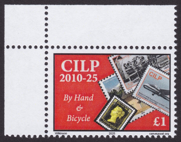 Canvey Island Local Post 15th Anniversary stamp