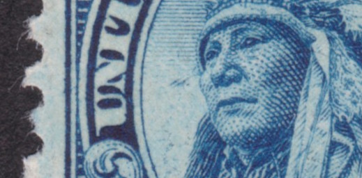 Detail of apparent parallel diagonal scratches or gouges