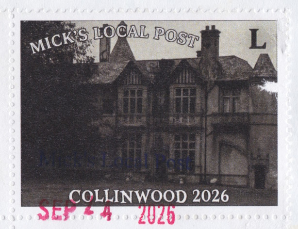 Mick’s Local Post Collinwood 2026 stamp