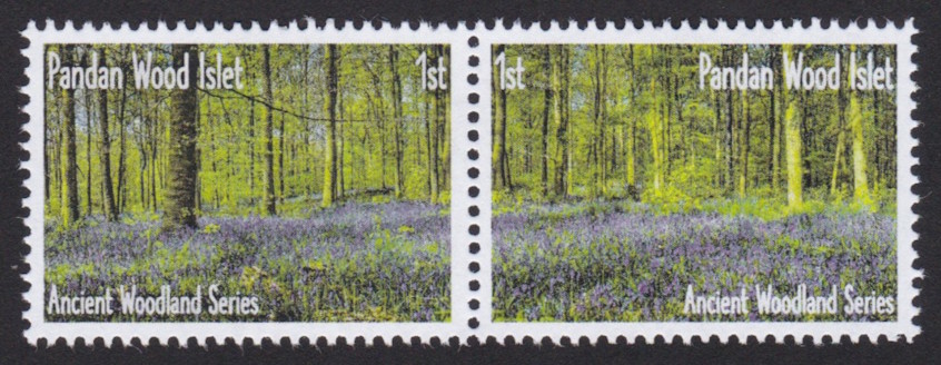 Pandan Wood Islet 1st-Class Ancient Woodland Scenes stamps
