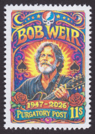 11-sola Purgatory Post Bob Weir stamp