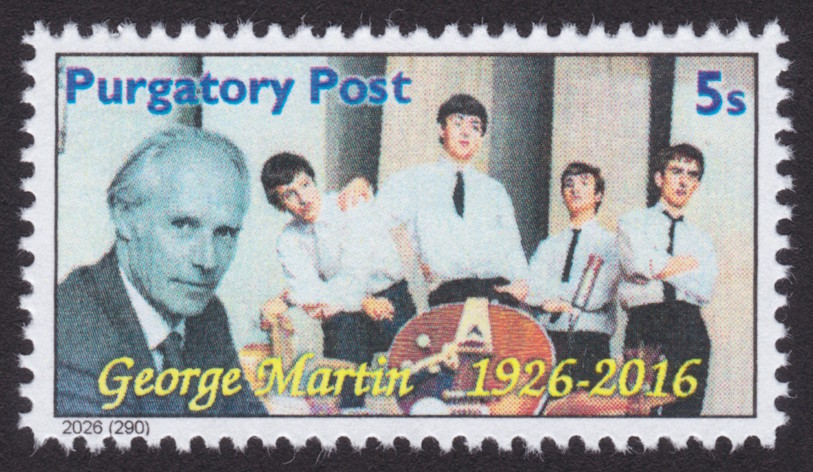 5-sola Purgatory Post George Martin stamp