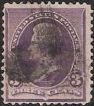 3¢ Andrew Jackson Purple 3-cent U.S. postage stamp picturing Andrew Jackson