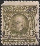 15¢ Henry Clay Olive 15-cent U.S. postage stamp picturing Henry Clay