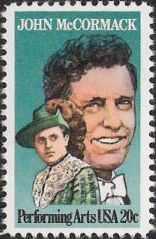 20-cent U.S. postage stamp picturing John McCormack