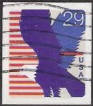 29-cent U.S. postage stamp picturing eagle