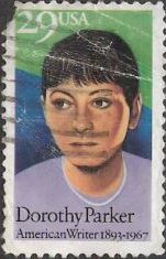 29-cent U.S. postage stamp picturing Dorothy Parker