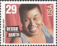 29-cent U.S. postage stamp picturing Bessie Smith