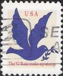 Non-denominated 3-cent U.S. postage stamp picturing bird