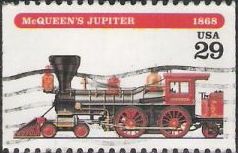 29-cent U.S. postage stamp picturing McQueen's Jupiter
