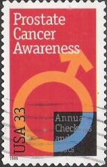 33-cent U.S. postage stamp picturing symbol for males