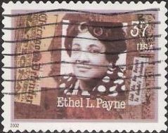 37-cent U.S. postage stamp picturing Ethyl L. Payne