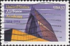 37-cent U.S. postage stamp picturing United States Air Force Academy