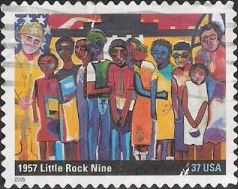 37-cent U.S. postage stamp picturing children