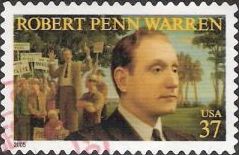37-cent U.S. postage stamp picturing Robert Penn Warren