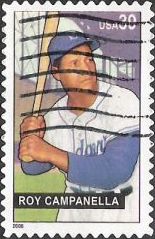 39-cent U.S. postage stamp picturing Roy Campanella