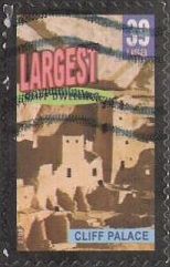 39-cent U.S. postage stamp picturing Cliff Palace