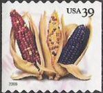 39-cent U.S. postage stamp picturing corn