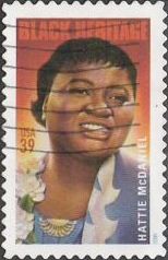 39-cent U.S. postage stamp picturing Hattie McDaniel