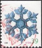 39-cent U.S. postage stamp picturing snowflake