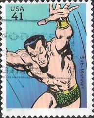 41-cent U.S. postage stamp picturing Sub-Mariner